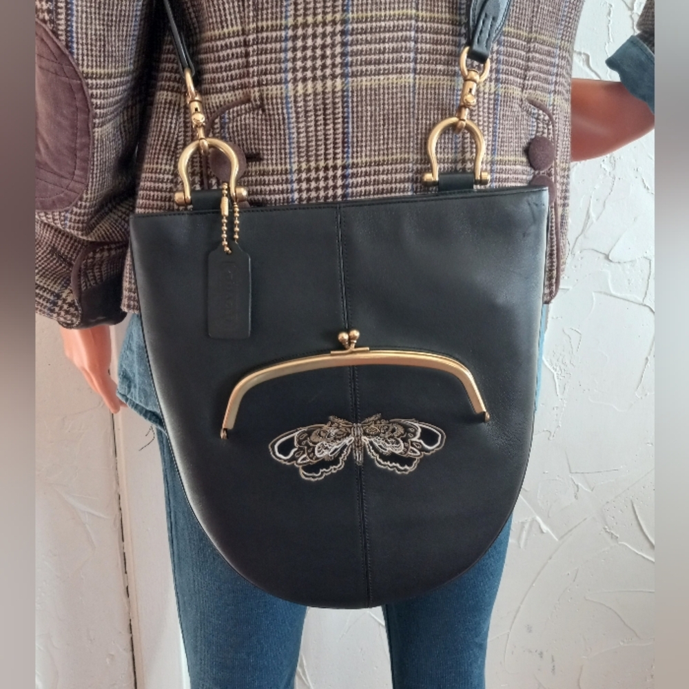 Coach X Chelsea Champlain Bonnie Cashin Sling Bag W/Tatoo #36851 - Picture 16 of 16
